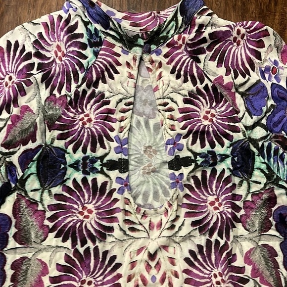 Free People New Romantics Fiesta Floral Mini Swing Dress Size S - Picture 10 of 12